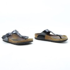 BIRKENSTOCK Gizeh Usate Numero EU 37 (Cod.CS2348) In microfibra Nere