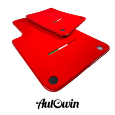 AutoWin Brand Red Floor Mats