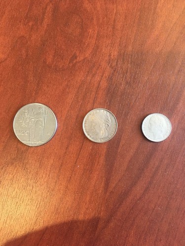 Monete 100 lire repubblica - lire,