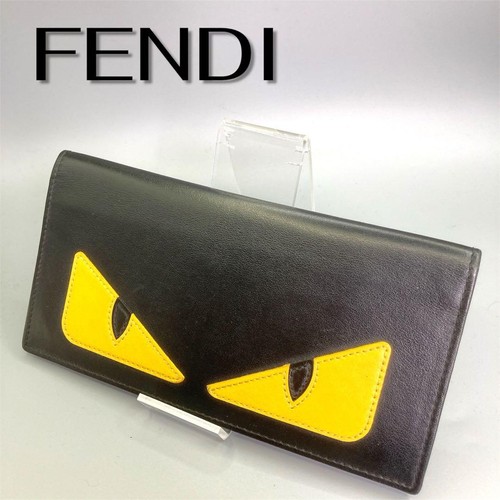 Fendi portafoglio lungo pelle - portafoglio,
