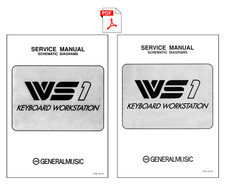 GEM WS1 Service Manual Schematic Diagrams WS-1 Schaltplan Schema elettrico PDFs