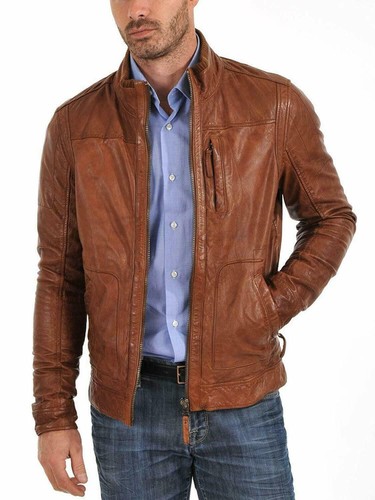 Giacca moto uomo - giacca, retro