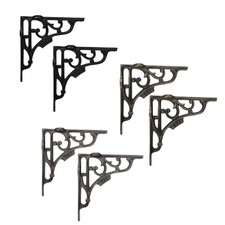 Staffa per mensole 2 pezzi