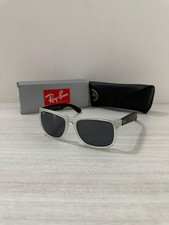 Ray-Ban Justin Color Mix Matte Transparent/Grey 54 mm Sunglasses RB4165 651287