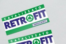 STICKER ADESIVO INNOCENTI RETROFIT MILLE CLIP ELBA 500 SMALL 990 MINIDIESEL
