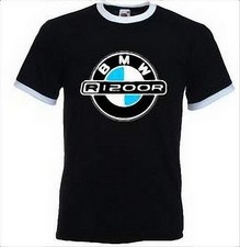 T-SHIRT BMW R1200R MOTORRAD BICILINDRICO BIKER MOTORCYCLES 1200 R AKRAPOVIC