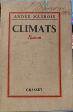 ANDRE' MAUROIS - CLIMATS -
