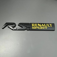Distintivo renault sport - distintivo, rs