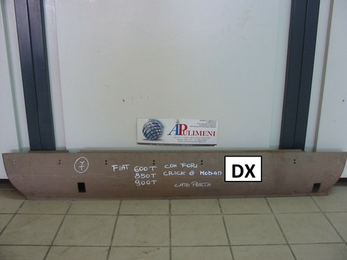Lamiera sottoporta fiat 600 - dx,