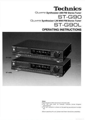 Technics g90 g90l - st, g