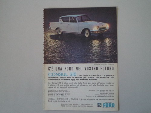 Advertising pubblicità 1961 - advertising,