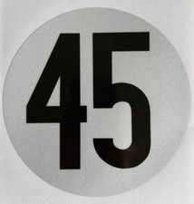 45 km/h - Adesivo - Stile