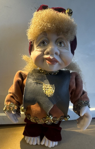Elfo ceramica bambola - ceramica,