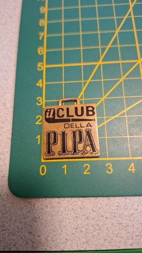 Vecchia medaglia club della - vecchia,