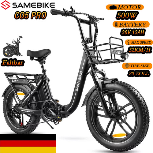 Samebike c05 pro 500w 36v13ah - pro,