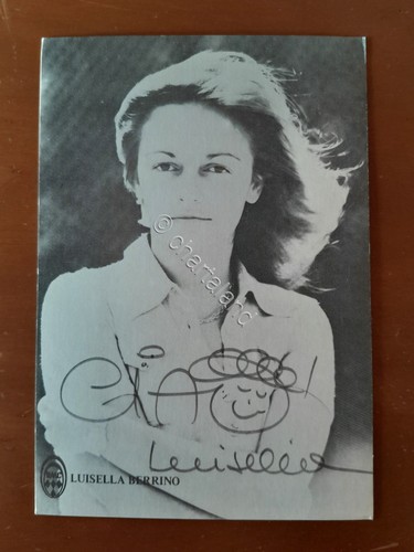 Cartolina luisella berrino - cartolina,