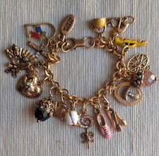 Design MO.RO.VA Florence Bracciale Vintage con Charms