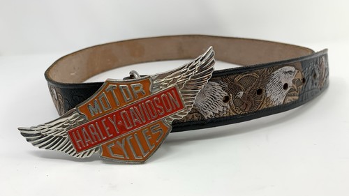 Harley davidson cintura pelle - harley,