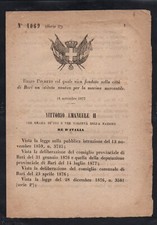 REGIO DECRETO 1877 BARI VIEN