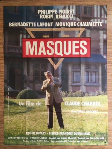 Affiche masques claude - affiche, de