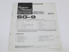 Manuale di servizio ORIGINALE