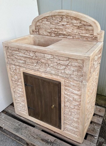 Lavello cemento lavabo - in, cemento,