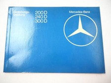 Mercedes Benz 200D 240D 300D