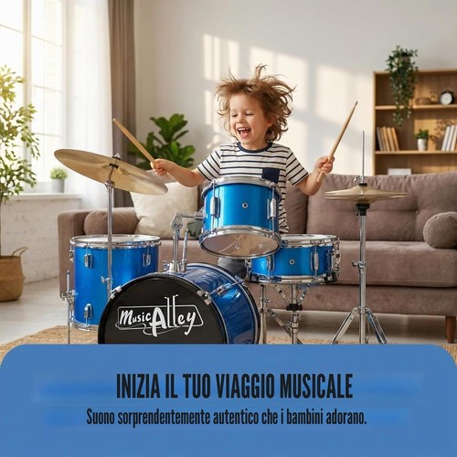 Music alley batteria per - alley,