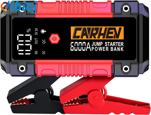 Avviatore batteria auto 6000a - batteria,