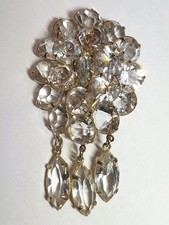 Superbe broche ancienne métal