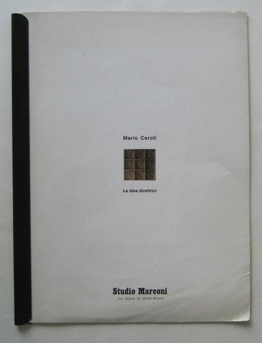 Mario ceroli le - ceroli,