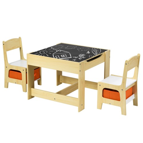 Costway tavolino bambini in - 3,