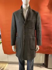 Daniele Alessandrini Cappotto Uomo,taglia 50,lana verde scuro