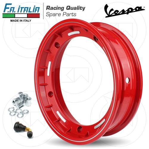 Cerchio lega tubeless rosso - lega,