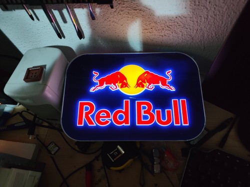 Insegna luminosa red bull - red,