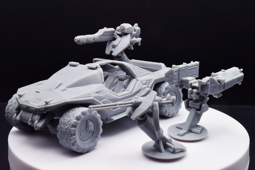 Halo warthog chaingun - chaingun, +