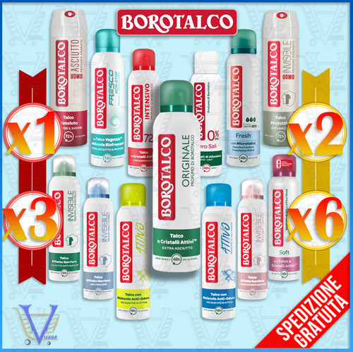 Borotalco deodorante 150 - deodorante, ml