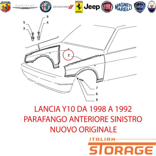 Lancia y10 1998 1992 - da,