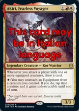 MTG AKIRI, FEARLESS VOYAGER