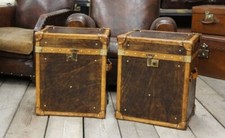 Coppia di bauli da tavolino