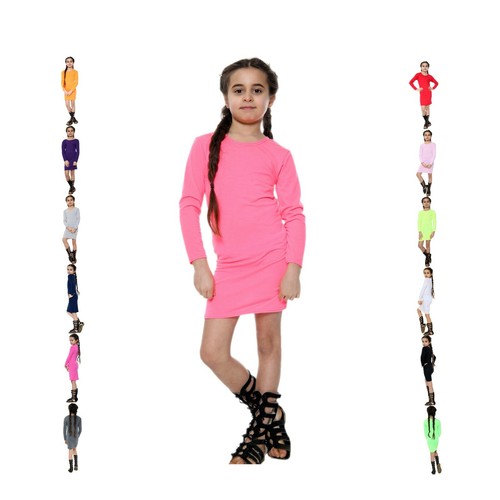 Vestito bodycon bambina midi - vestito,
