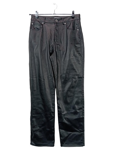 Pantaloni in ecopelle - h&m,
