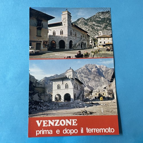 Venzone prima dopo il - e,