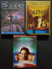 Dune (1984) Frank Herbert's Dune (2000) Children of Dune (2003) DVD Lot