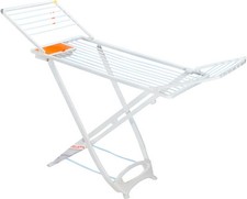 STENDINO RESINA BABY NANNI 143X53XH100 STENDIBIANCHERIA 16MT CON PORTA MOLLETTE