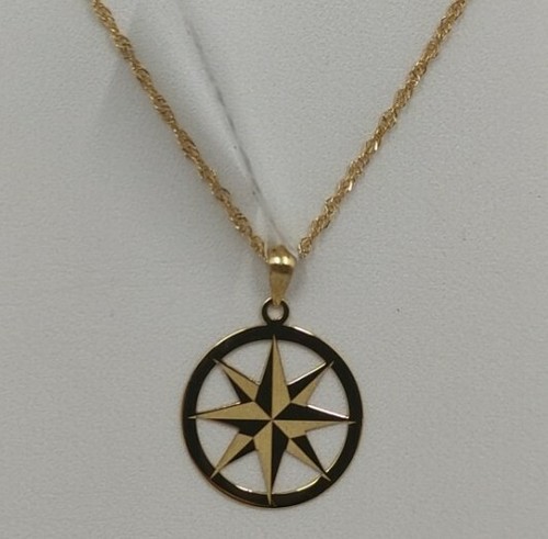 Pendente catena oro 18k - e,