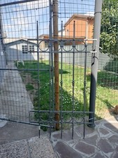 Inferiate.Vendo n 4 inferiate in ferro zincato a caldo fatte a mano 