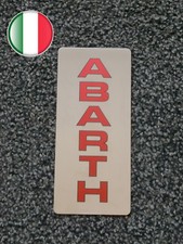 TUNING POGGIAPIEDE ACCIAIO FIAT PANDA GRANDE PUNTO 500 ABARTH ROSSO STAMPA UV 