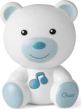 Luce Notte Lampada Portatile a Forma di Orso Prima Infanzia 0+ Azzurro CHICCO