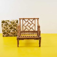 Poltrona Vintage in Rattan e